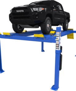 DANNMAR D4-12A 12,000 lbs Capacity Alignment 4-Post Lift – Includes Slip Plates & Turnplates